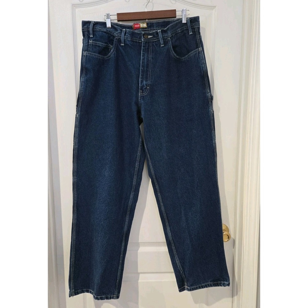 Mens Berne 38x32 Fit 37x31 Carpenter Jeans Workwear 100% Cotton Heavy Gorecorp